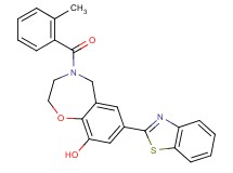 7-(1,3-benzothiazol-2-yl)-4-(2-methylbenzoyl)-2,3,4,5-tetrahydro-1,4-benzoxazepin-9-ol
