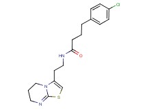 4-(4-chlorophenyl)-N-[2-(6,7-dihydro-5H-[1,3]thiazolo[3,2-a]pyrimidin-3-yl)ethyl]butanamide