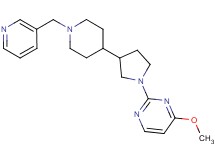 4-methoxy-2-{3-[1-(3-pyridinylmethyl)-4-piperidinyl]-1-pyrrolidinyl}pyrimidine
