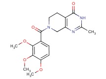 2-methyl-7-(2,3,4-trimethoxybenzoyl)-5,6,7,8-tetrahydropyrido[3,4-d]pyrimidin-4(3H)-one