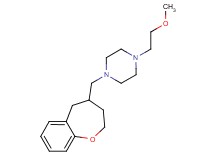 1-(2-methoxyethyl)-4-(2,3,4,5-tetrahydro-1-benzoxepin-4-ylmethyl)piperazine