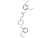 N-(2,4-dimethoxyphenyl)-3-[1-(2-ethoxybenzyl)-4-piperidinyl]propanamide
