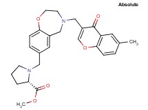 methyl 1-({4-[(6-methyl-4-oxo-4H-chromen-3-yl)methyl]-2,3,4,5-tetrahydro-1,4-benzoxazepin-7-yl}methyl)-L-prolinate