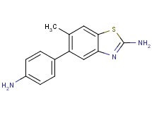 5-(4-aminophenyl)-6-methyl-1,3-benzothiazol-2-amine