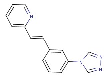 2-{(E)-2-[3-(4H-1,2,4-triazol-4-yl)phenyl]vinyl}pyridine