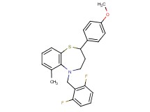 5-(2,6-difluorobenzyl)-2-(4-methoxyphenyl)-6-methyl-2,3,4,5-tetrahydro-1,5-benzothiazepine