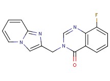 8-fluoro-3-(imidazo[1,2-a]pyridin-2-ylmethyl)quinazolin-4(3H)-one