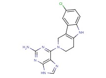 6-(8-chloro-1,3,4,5-tetrahydro-2H-pyrido[4,3-b]indol-2-yl)-9H-purin-2-amine