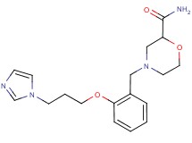 4-{2-[3-(1H-imidazol-1-yl)propoxy]benzyl}morpholine-2-carboxamide