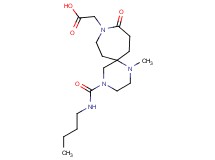 {4-[(butylamino)carbonyl]-1-methyl-10-oxo-1,4,9-triazaspiro[5.6]dodec-9-yl}acetic acid