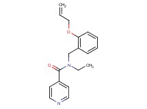 N-[2-(allyloxy)benzyl]-N-ethylisonicotinamide