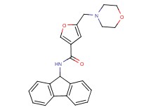 N-9H-fluoren-9-yl-5-(4-morpholinylmethyl)-3-furamide