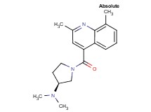 (3S)-1-[(2,8-dimethylquinolin-4-yl)carbonyl]-N,N-dimethylpyrrolidin-3-amine