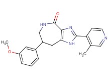 7-(3-methoxyphenyl)-2-(3-methylpyridin-4-yl)-5,6,7,8-tetrahydroimidazo[4,5-c]azepin-4(1H)-one