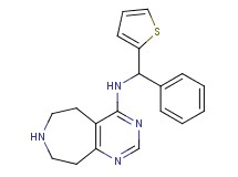 N-[phenyl(2-thienyl)methyl]-6,7,8,9-tetrahydro-5H-pyrimido[4,5-d]azepin-4-amine dihydrochloride