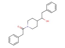 2-phenyl-1-[1-(phenylacetyl)-4-piperidinyl]ethanol
