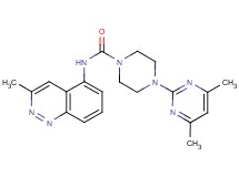4-(4,6-dimethylpyrimidin-2-yl)-N-(3-methylcinnolin-5-yl)piperazine-1-carboxamide