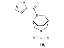 (1R*,5R*)-6-(2-furoyl)-3-(methylsulfonyl)-3,6-diazabicyclo[3.2.2]nonane