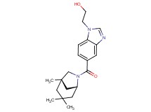 2-(5-{[(1S*,5R*)-1,3,3-trimethyl-6-azabicyclo[3.2.1]oct-6-yl]carbonyl}-1H-benzimidazol-1-yl)ethanol