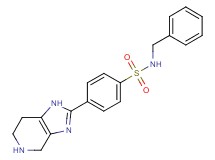 N-benzyl-4-(4,5,6,7-tetrahydro-1H-imidazo[4,5-c]pyridin-2-yl)benzenesulfonamide