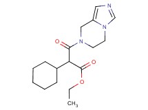 ethyl 2-cyclohexyl-3-(5,6-dihydroimidazo[1,5-a]pyrazin-7(8H)-yl)-3-oxopropanoate