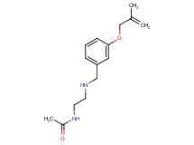 N-[2-({3-[(2-methylprop-2-en-1-yl)oxy]benzyl}amino)ethyl]acetamide