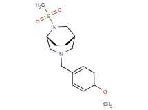 (1S*,5R*)-3-(4-methoxybenzyl)-6-(methylsulfonyl)-3,6-diazabicyclo[3.2.2]nonane