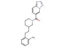 6-({3-[2-(2-methylphenyl)ethyl]-1-piperidinyl}carbonyl)tetrazolo[1,5-a]pyridine