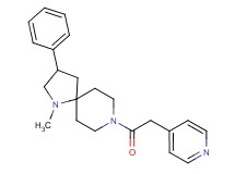 1-methyl-3-phenyl-8-(4-pyridinylacetyl)-1,8-diazaspiro[4.5]decane