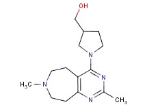 [1-(2,7-dimethyl-6,7,8,9-tetrahydro-5H-pyrimido[4,5-d]azepin-4-yl)pyrrolidin-3-yl]methanol