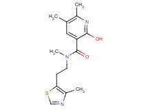 2-hydroxy-N,5,6-trimethyl-N-[2-(4-methyl-1,3-thiazol-5-yl)ethyl]nicotinamide