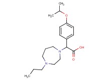 (4-isopropoxyphenyl)(4-propyl-1,4-diazepan-1-yl)acetic acid