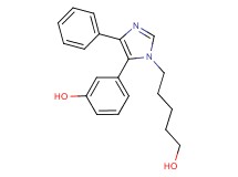 3-[1-(5-hydroxypentyl)-4-phenyl-1H-imidazol-5-yl]phenol