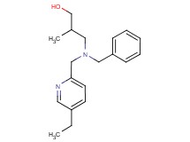 3-{benzyl[(5-ethylpyridin-2-yl)methyl]amino}-2-methylpropan-1-ol