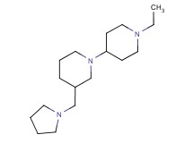 1'-ethyl-3-(1-pyrrolidinylmethyl)-1,4'-bipiperidine