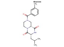 (3R,9aR)-3-isobutyl-8-(3-methylbenzoyl)tetrahydro-2H-pyrazino[1,2-a]pyrazine-1,4(3H,6H)-dione
