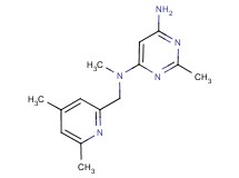 N-[(4,6-dimethylpyridin-2-yl)methyl]-N,2-dimethylpyrimidine-4,6-diamine