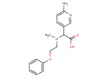 (6-aminopyridin-3-yl)[methyl(2-phenoxyethyl)amino]acetic acid