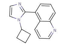 5-(1-cyclobutyl-1H-imidazol-2-yl)quinoline