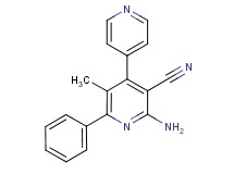 2-amino-5-methyl-6-phenyl-4,4'-bipyridine-3-carbonitrile