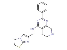 N-(2,3-dihydroimidazo[2,1-b][1,3]thiazol-6-ylmethyl)-2-phenyl-5,6,7,8-tetrahydropyrido[3,4-d]pyrimidin-4-amine