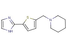 1-{[5-(1H-imidazol-2-yl)-2-thienyl]methyl}piperidine