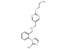 1-[2-(2-methyl-1H-imidazol-1-yl)phenyl]-N-{[2-(propylthio)pyrimidin-5-yl]methyl}methanamine