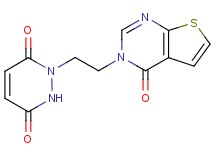 1-[2-(4-oxothieno[2,3-d]pyrimidin-3(4H)-yl)ethyl]-1,2-dihydropyridazine-3,6-dione