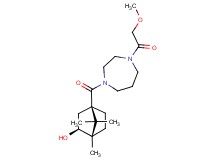 (1S*,2S*,4R*)-4-{[4-(methoxyacetyl)-1,4-diazepan-1-yl]carbonyl}-1,7,7-trimethylbicyclo[2.2.1]heptan-2-ol