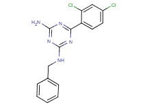 N-benzyl-6-(2,4-dichlorophenyl)-1,3,5-triazine-2,4-diamine