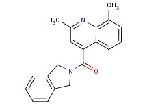 4-(1,3-dihydro-2H-isoindol-2-ylcarbonyl)-2,8-dimethylquinoline
