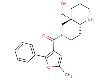 [(4aS*,8aR*)-6-(5-methyl-2-phenyl-3-furoyl)octahydro-1,6-naphthyridin-4a(2H)-yl]methanol
