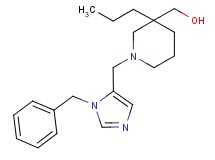{1-[(1-benzyl-1H-imidazol-5-yl)methyl]-3-propylpiperidin-3-yl}methanol