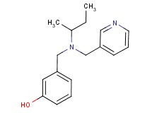 3-{[sec-butyl(pyridin-3-ylmethyl)amino]methyl}phenol